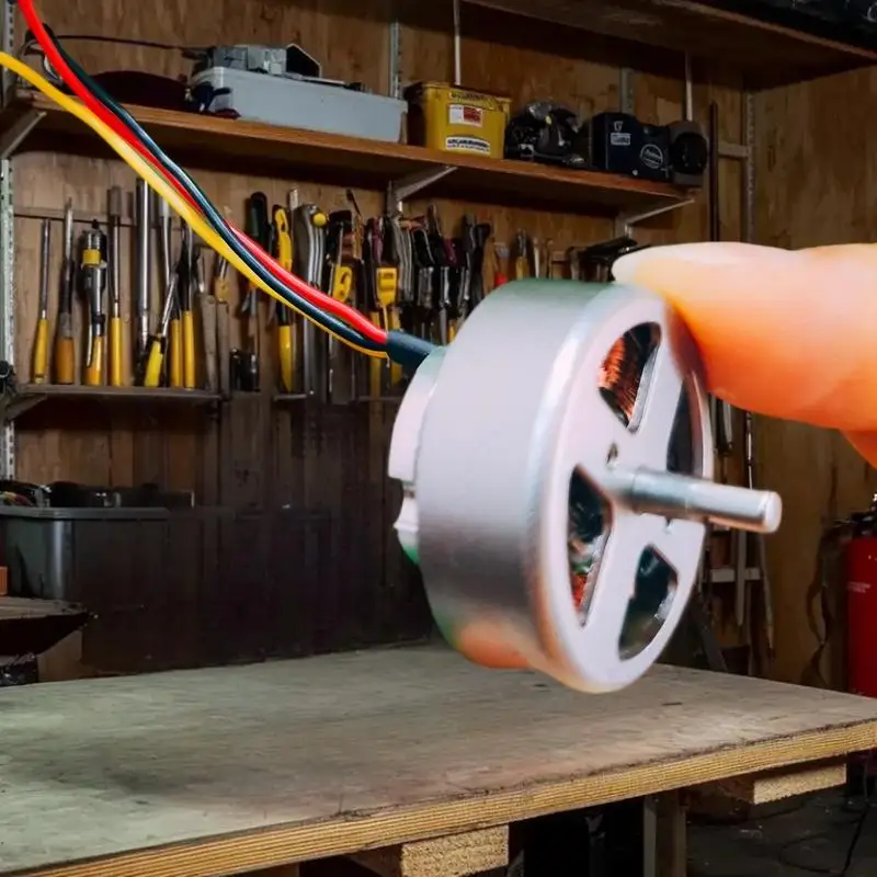 Acessório de motor de aeronave de alta velocidade de 1 peça: 1200KV Mini 2204 2S-3S RC Drone Quadcopter Motor trifásico sem escova