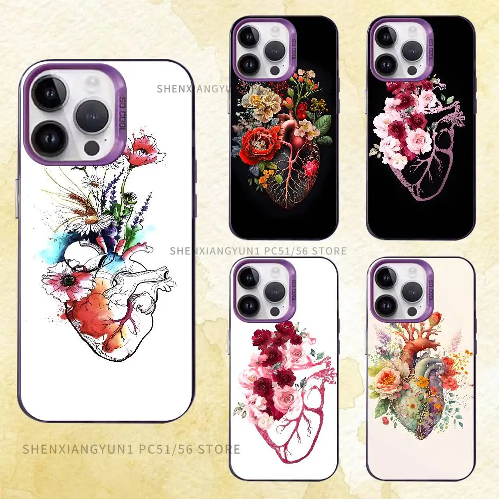 

Super Cute Love Case For IPhone 17 16e 16 15 14 13 12 11 Pro Max X XS Air Plus Back Cover