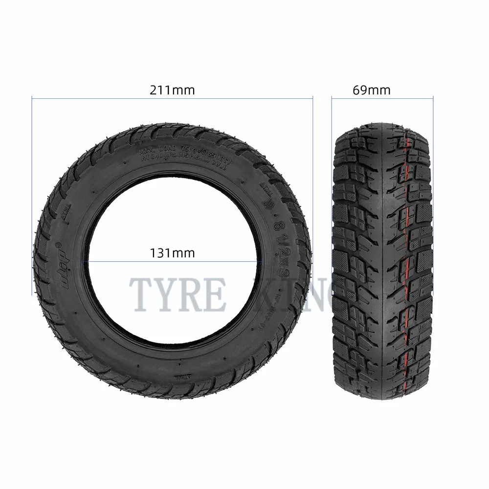 8.5x3.0 Vacuum Tire 8 1/2x3 Thickened Tubeless Tyre 8.5x2 Widened Tire for Zero 9.Inokim Electric Scooter Accessories