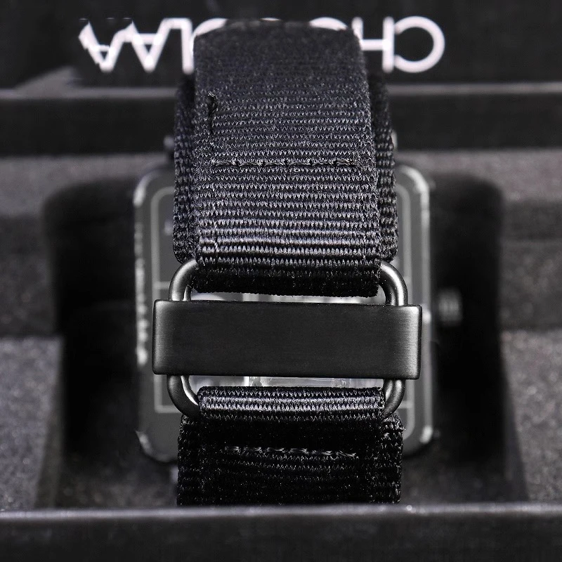 For Breitling Bell&Ross Thick Nylon Watch Band Hook Loop Panerai Canvas Belt 22mm 24mm Sports Wristband Rugged Outdoor Bracelet