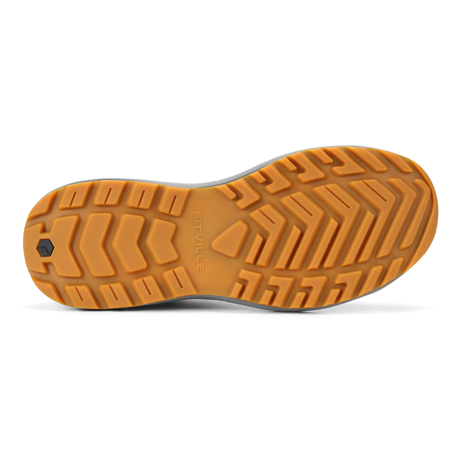 Fitville Outdoor-Wanderschuhe, wasserabweisende, extra breite Trekking- und Kletterschuhe für Herren, Sneakers mit hoher Rückfederung – Detail 11