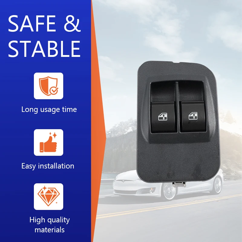 NEW HNROCK 6490.G8 Glass Lifter Switch Suitable for Peugeot Citroën Car Power Window Switch Button