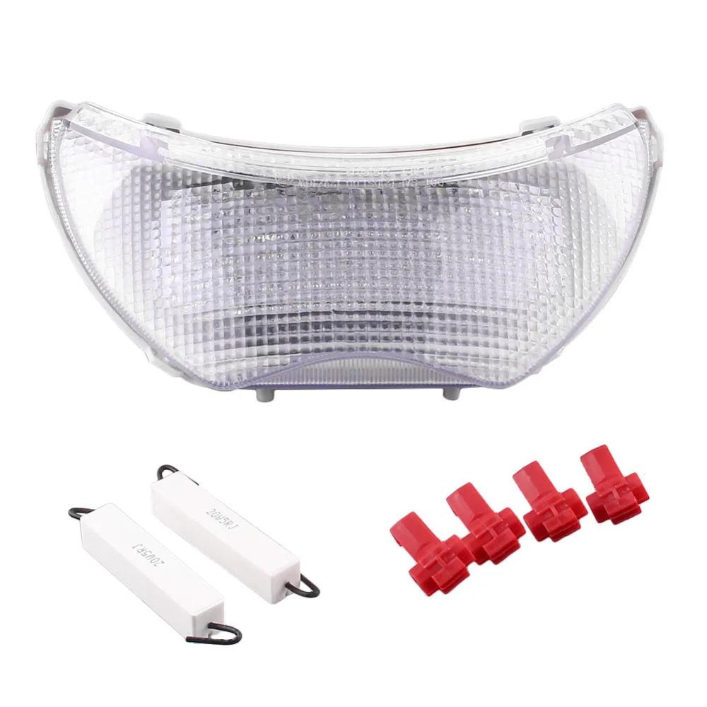 

E-Mark For Honda CBR600F CBR600F4 CBR600F4I Motorcycle Integrated LED Rear Tail Brake Light Turn Signal Stop Lamp Taillight