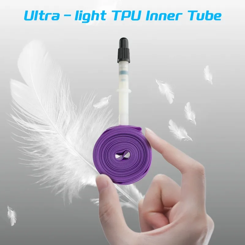 NPY الطريق دراجة بولي TPU الأنبوب الداخلي 700x23C 25C 26C 27C 28C 30C 32C الدراجات إطارات الدراجة إطار الكاميرا 700C pneu aro الفرنسية صمام #2