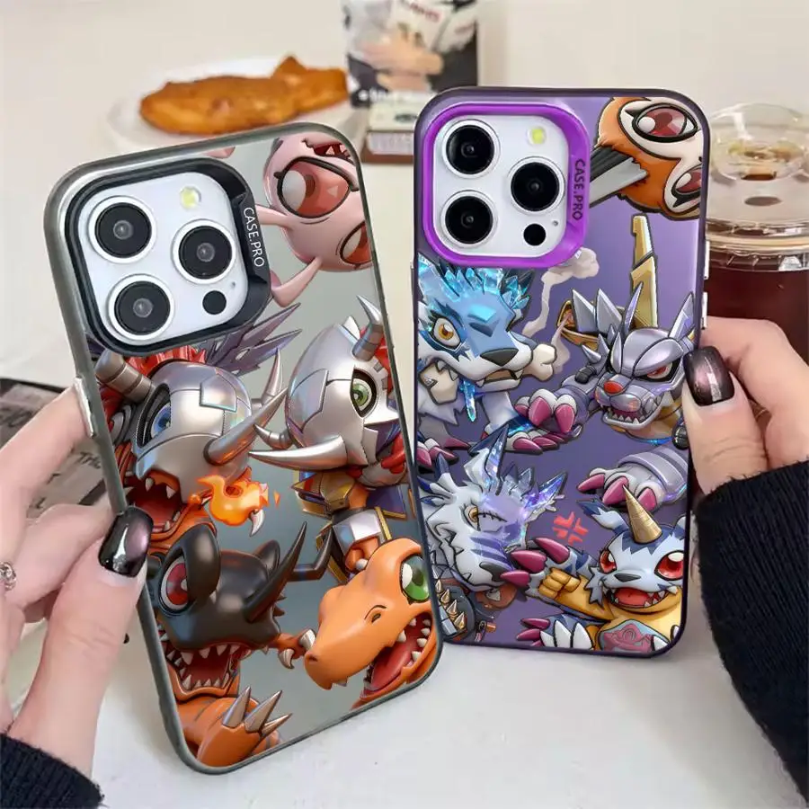 

Чехол для iPhone 16e 17Air 15 Plus XR 13 11 XS 16 17 Pro Max 14 12, задняя крышка телефона, японское аниме Agumon Gabu