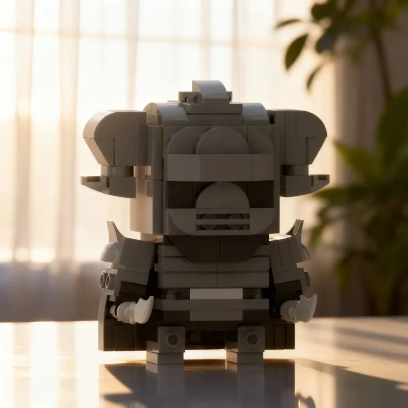 

200pcs MOC Judge Gabranth Final Fantasy XII Brickheadz Model Building Blocks Festival Gift Architecture Toy DIY Creative Idea