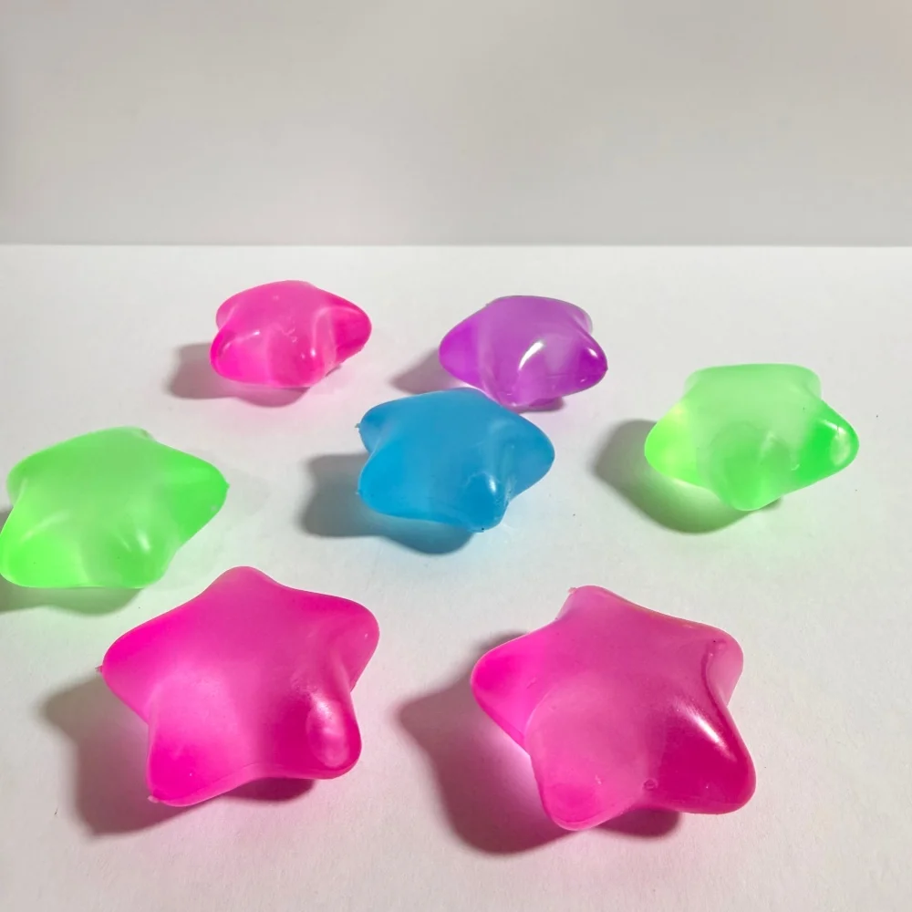 Neues Stressabbau-Spielzeug, leuchtende Sterne, Quetschspielzeug, Anti-Stress-Spielzeug, Schreibtisch-Fidget-Spielzeug für Freunde, Weihnachtsgeschenk – Detail 3