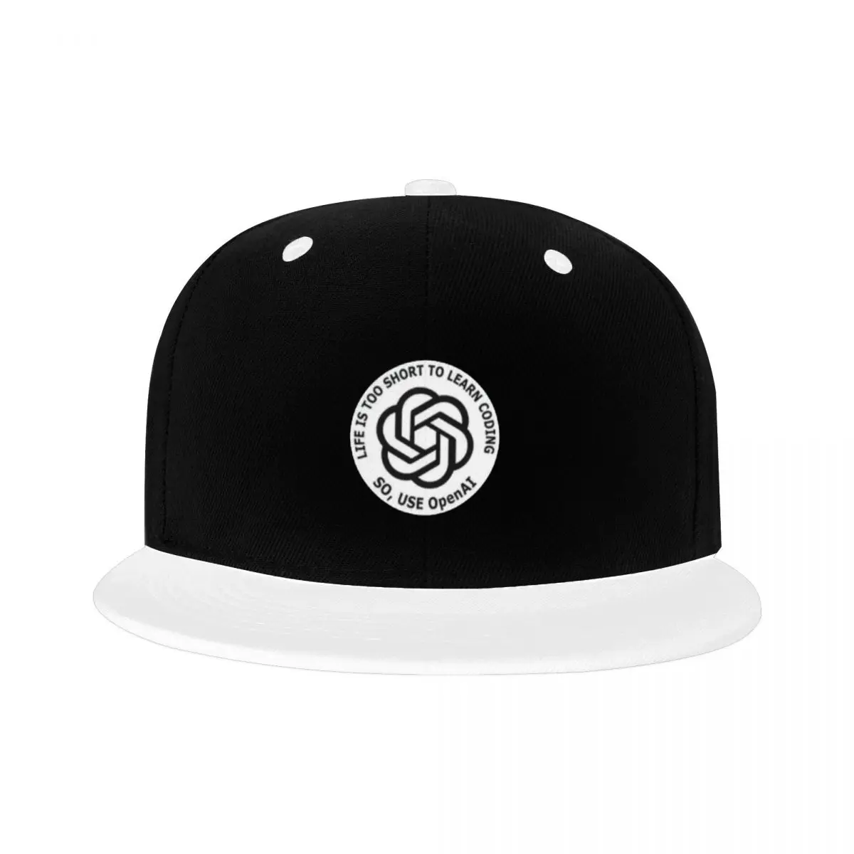 Chat GPT Openai ChatGPT Baseball Caps Adjustable Flat Hip Hop Hats