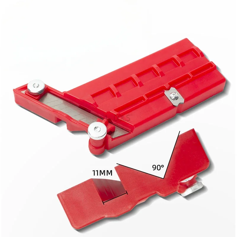 Imagem -05 - Manual Edge Banding Trimmer Deburring Tool Chanfrar Raspador de Filé Board Curvo Reto Móveis Fazendo