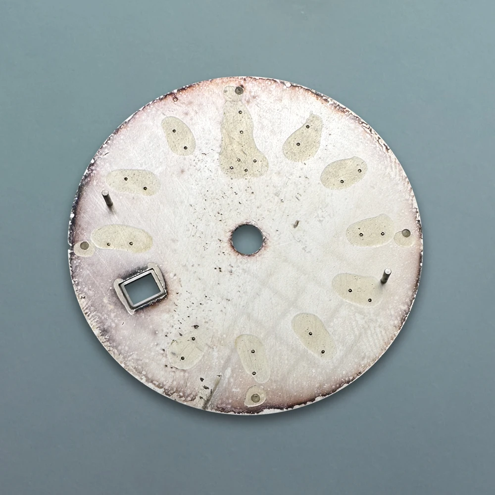 32.5mm G S Logo GMT Dial Fit NH34 Japan Movement Green Luminous High Quality Watch Modification Accessories Green/Black/White