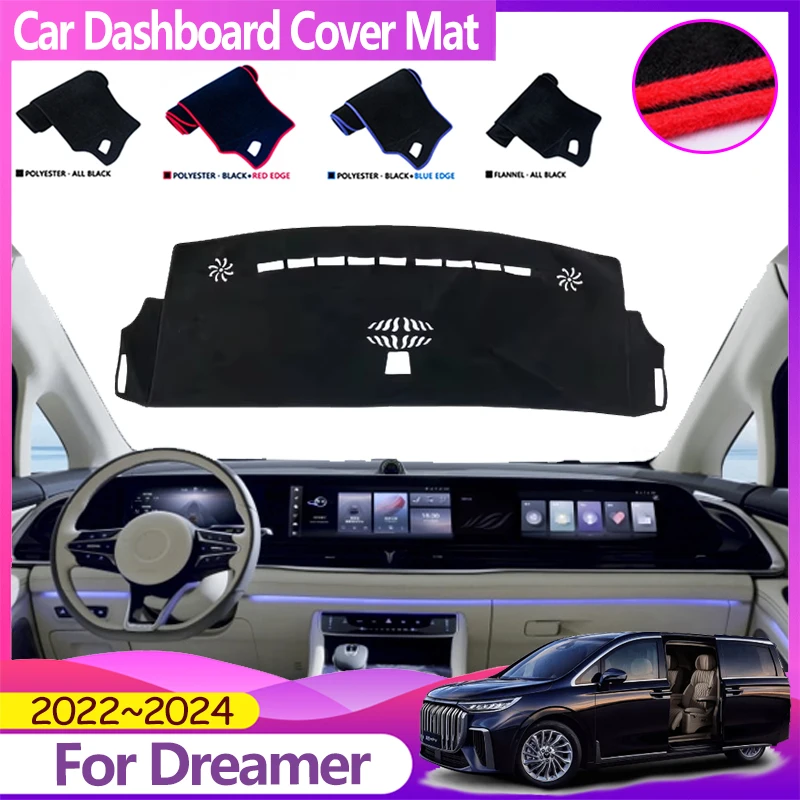 

Car Dashboard Mat For Voyah Dreamer 2024 2023 2022 Dream Avoid Light Pad Sun Protection Mats Dashmat Stickers Auto Accessories