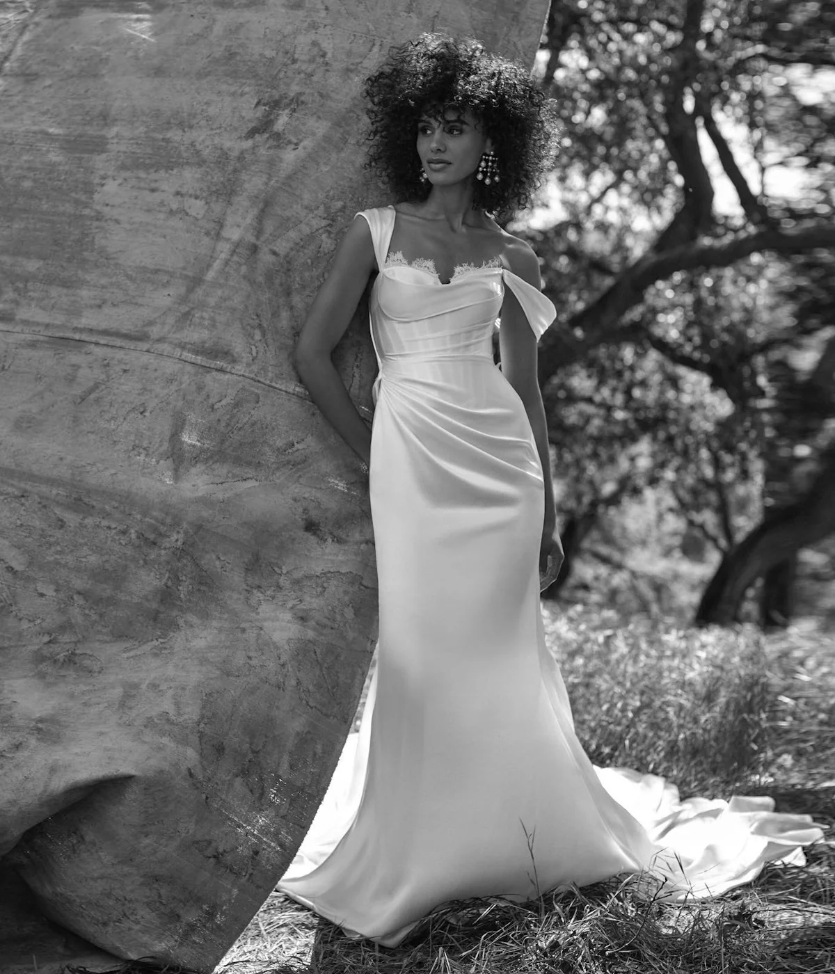 

KOYOUN пикантные Свадебные платья с открытыми плечами для женщин с кружевным корсетом свадебное платье в стиле "Русалка" с открытой спиной для свадебной вечеринки 2024