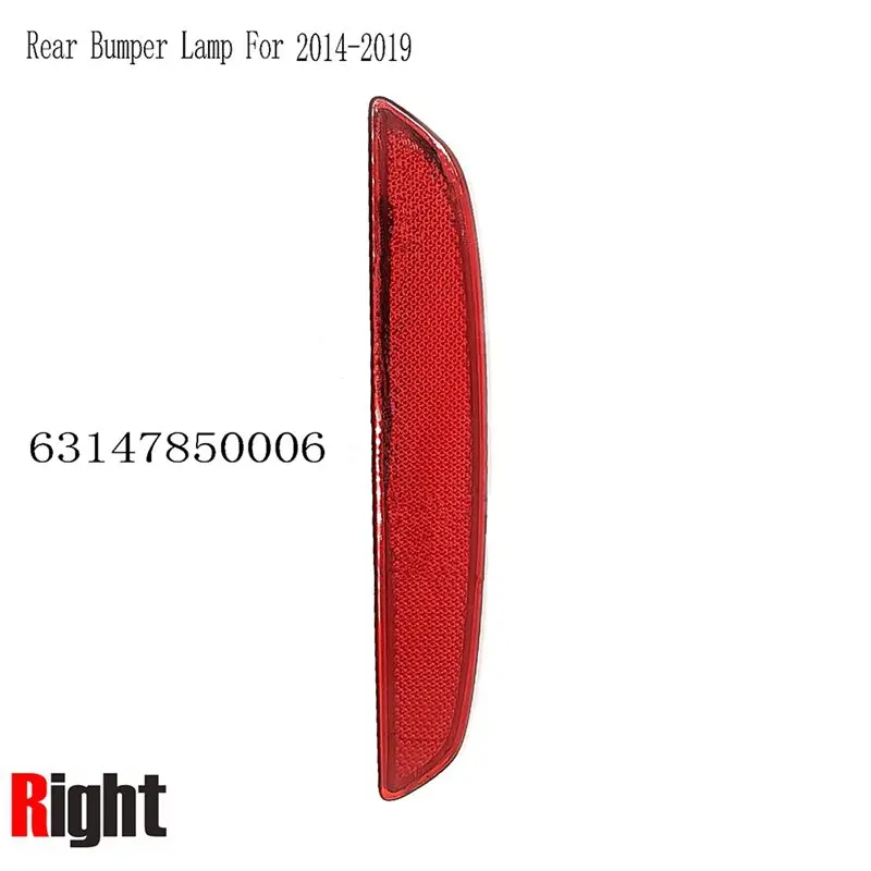 مصباح ضوء عاكس خلفي لسيارات BMW M Series F85 X5M X5 M SAV 2014-2019 1 زوج مناسب 63147850005 63147850006 المصد الخلفي