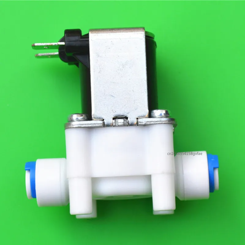 Normally closed Electric Solenoid Valve Magnetic DC 12V Water Inlet Flow Switch 1/4 \