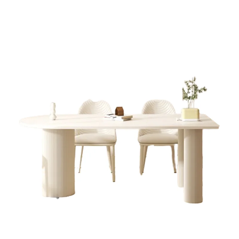 White Chairs Dining… - image