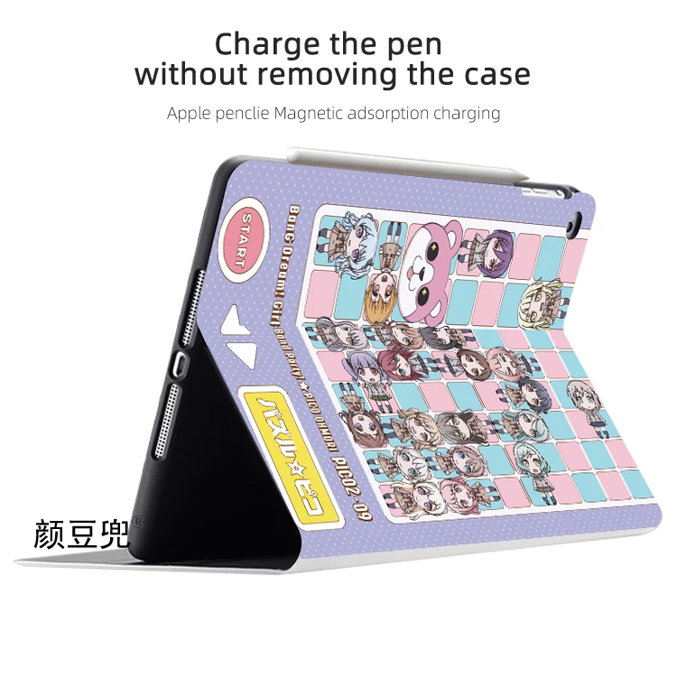 BanG Dream! It's MyGo For Samsung Galaxy Tab A7 Lite 8.7 Case S9 Plus Tri-fold stand Cover Galaxy Tab S6 Lite Tab S8 S7 Plus