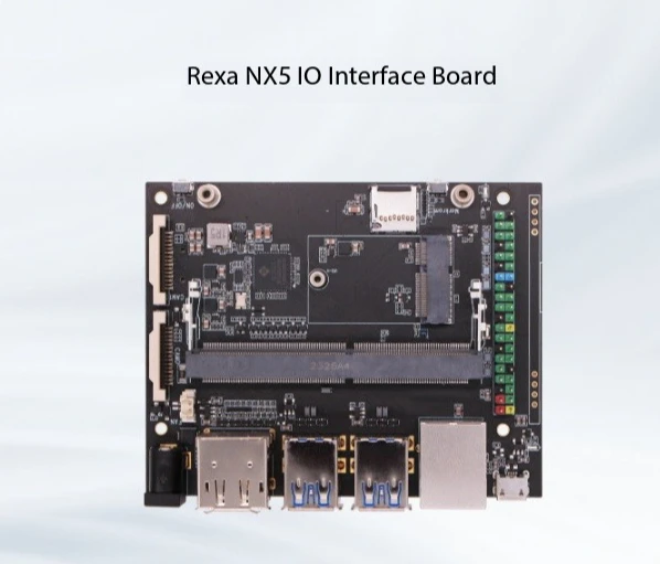 Radxa NX5 IO Board Verification Board, Expansion Board IO Interface Board