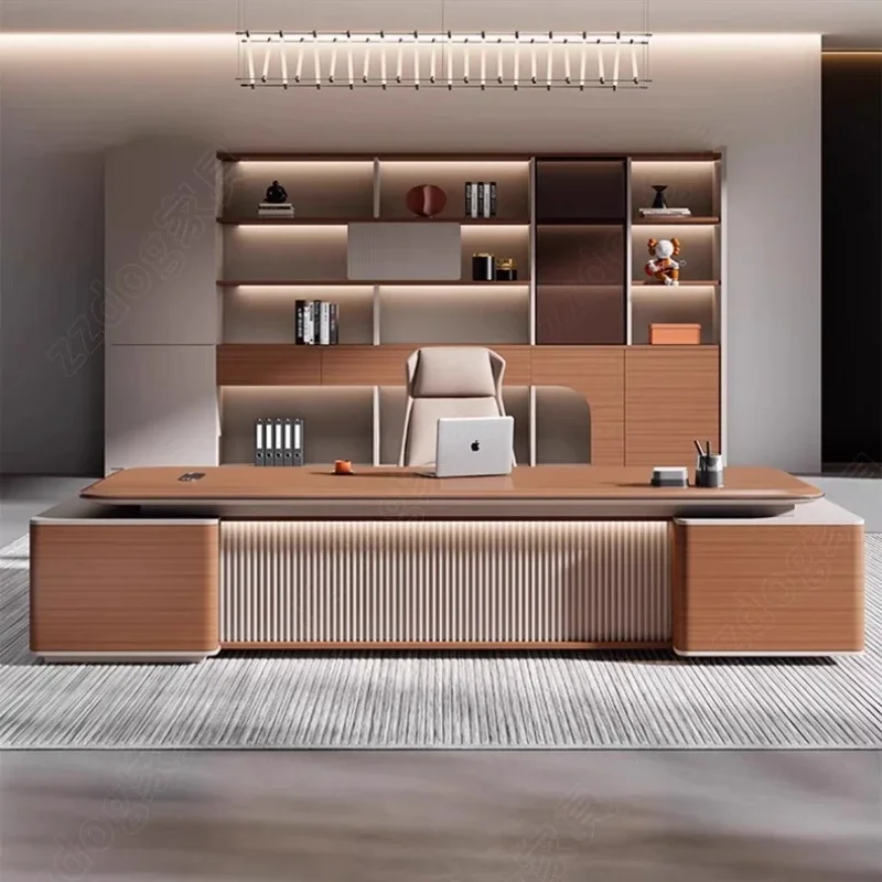 

Современный офисный стол L-образной формы в скандинавском стиле с ящиками, компьютерный стол с местом для хранения, роскошный игровой компьютерный стол