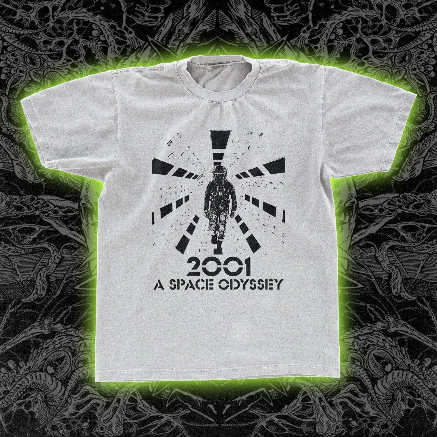 2001_ A Space Odyssey Classic Movie Graphic T-Shirt Cotton Men Women Streetwear Tee