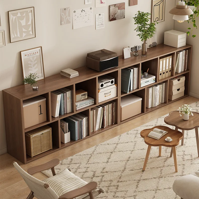 2025 new high-end bookcase student household small cabinet