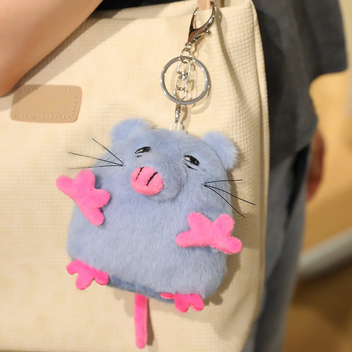 Stupido ratto anime peluche torre di pizza gioco bambola mouse bambola di mattoni stesso gioco mouse divano cuscino regali