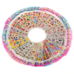 10~100PCS 3D Dinosaur Stickers for Kids Toys Home Wall Decor Cartoon Sticker Scrapbooking Notebook Diary Label decoration TMZ