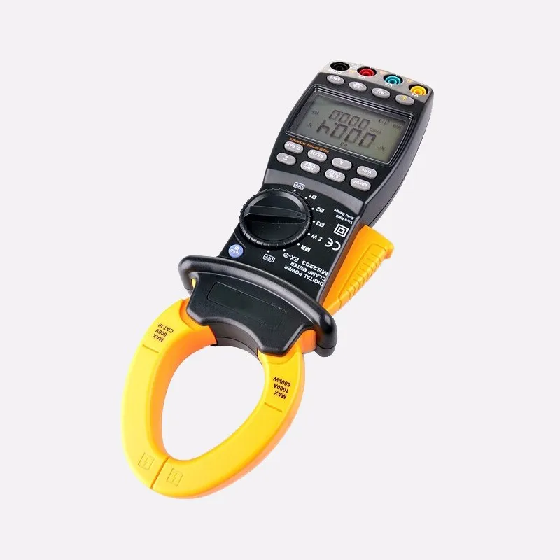 MS2203 9999 Counts Digital Power Clamp Meter 600 KW True RMS