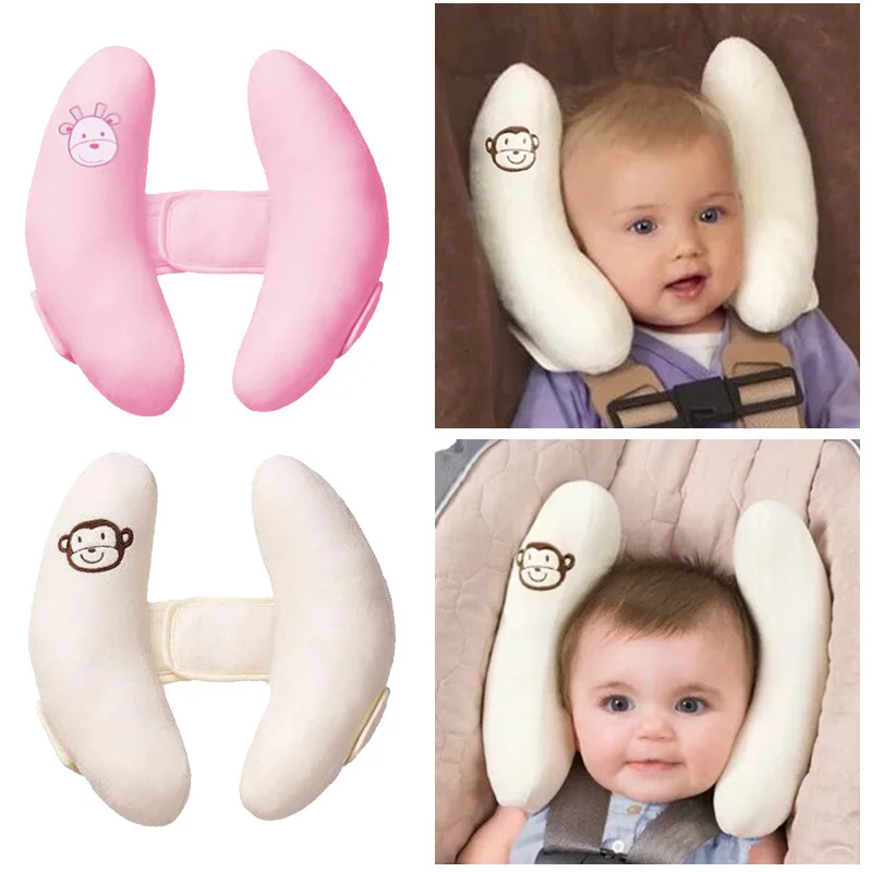 Infant Safety Car Seat Stroller Pillow Baby Head Neck Support Sleeping Pillows Toddler Kids Adjustable Pad Cushion Accessories