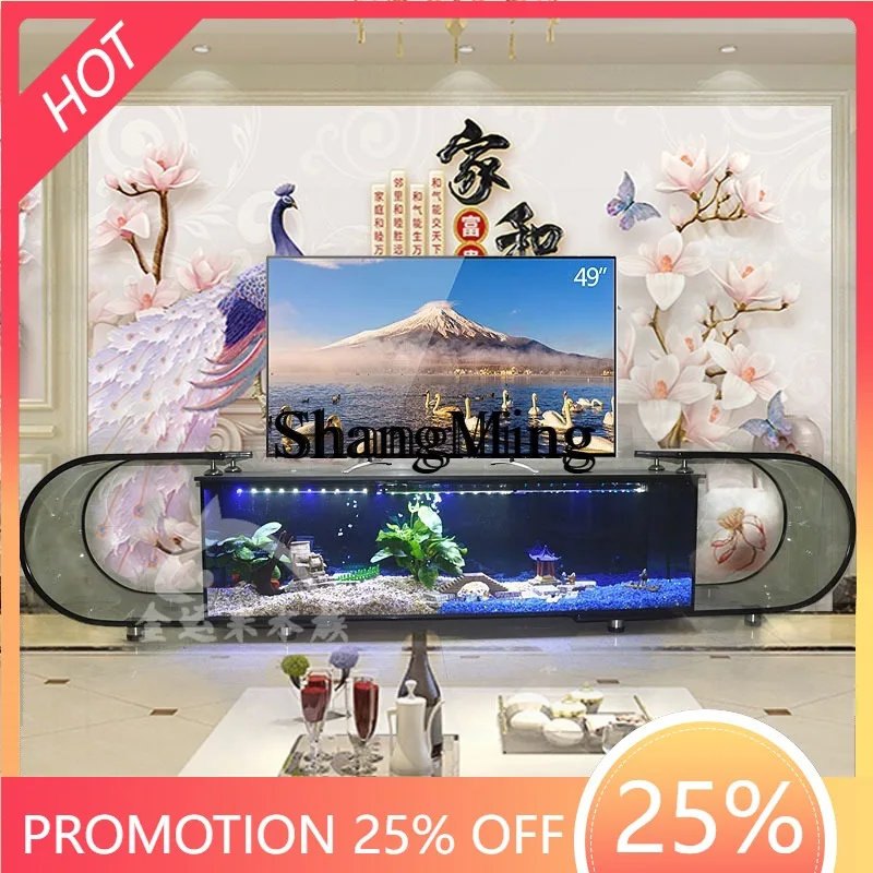 

CLfish резервуар для дома, гостиной, фон, экологический аквариум у стены, ультрабелый, большой, встроенный