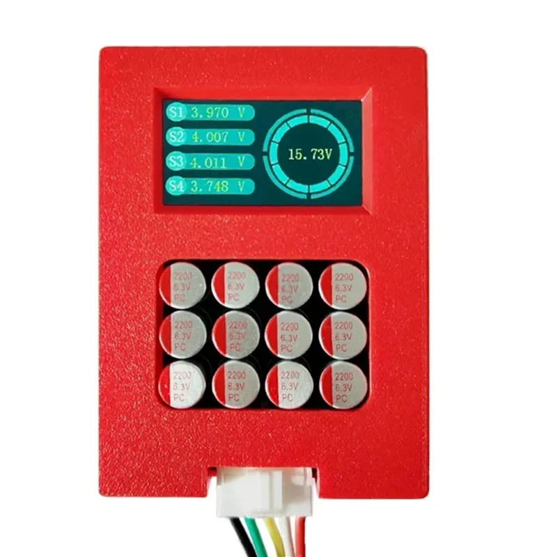 

A32T-2X 3-4S 5A Balancer With Voltage Display TFT Lipo/Lifepo4 Battery Voltage Tester Energy Transfer Equalizer