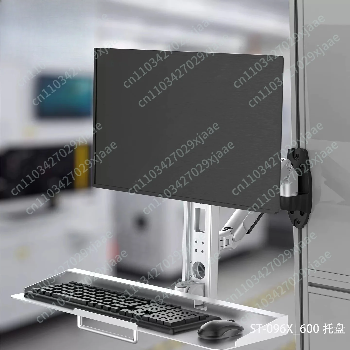Industrial Display Stand Robotic Arm Heavy Aluminum Alloy Universal Rotating Air Pressure Hover