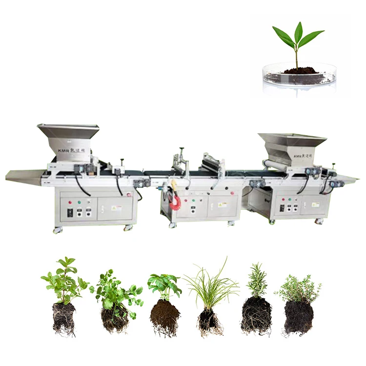 Full-automatic Vegetable Transplant Nursery Seeding Farming Machine for Greenhouse Agriculture Chili/Lettuce/Onion/Tomato