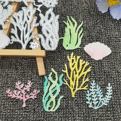 Marine Life Seaweed shells Card Cutout Metal Cut Dies Scrapbook Paper Craft Knife Mould Blade Punch Stencils Metal Cutting Dies