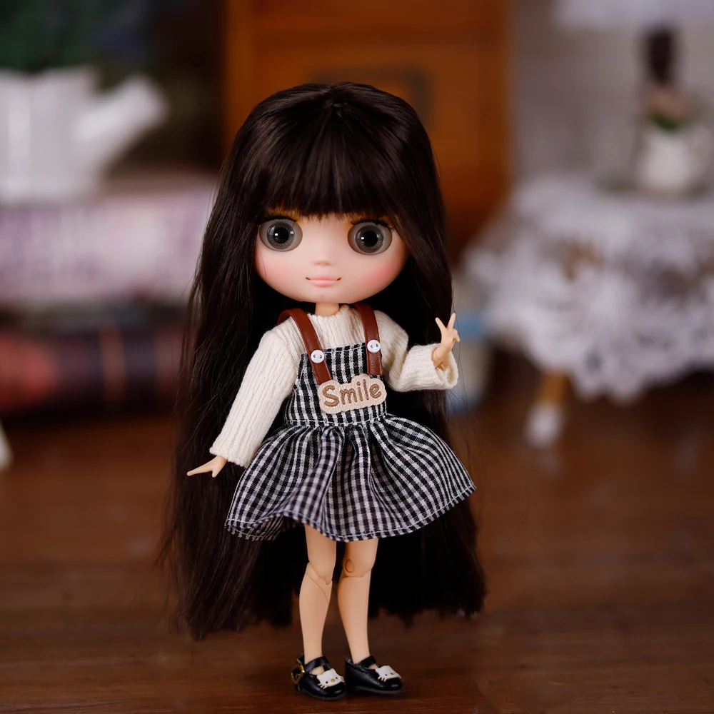 

ICY DBS Blyth Middie Doll Joint Body, полный набор кукол 20 см, включая одежду и обувь, игрушки своими руками, подарки для девочек, новая одежда