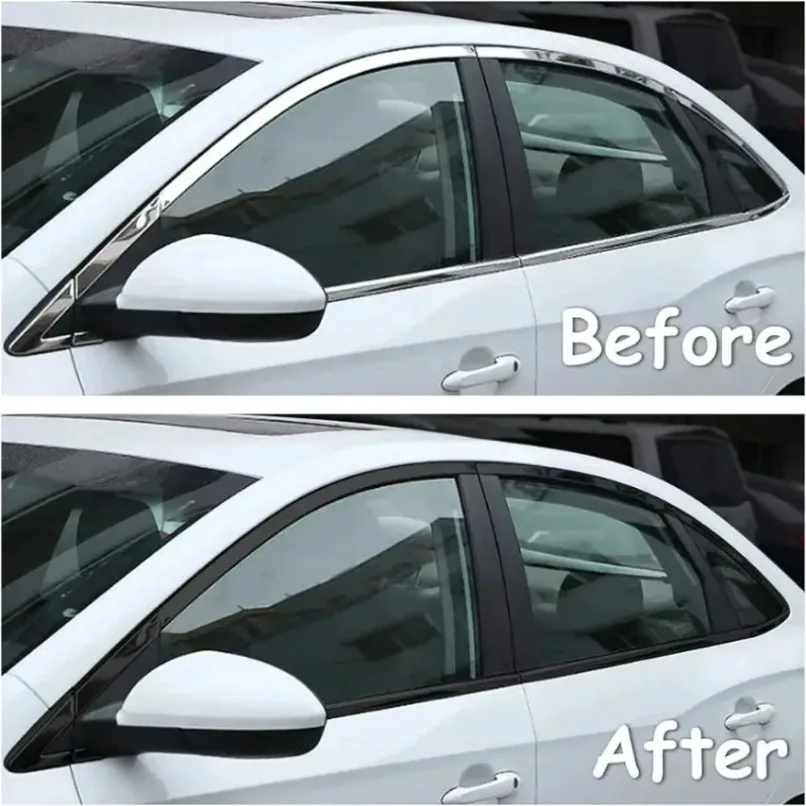 Felt Edge Squeegee Double Sided Tape Kit  Vinyl Wrap Window Tint Film Application Tool for Auto Sticker Decal Wrapping Install - view 6