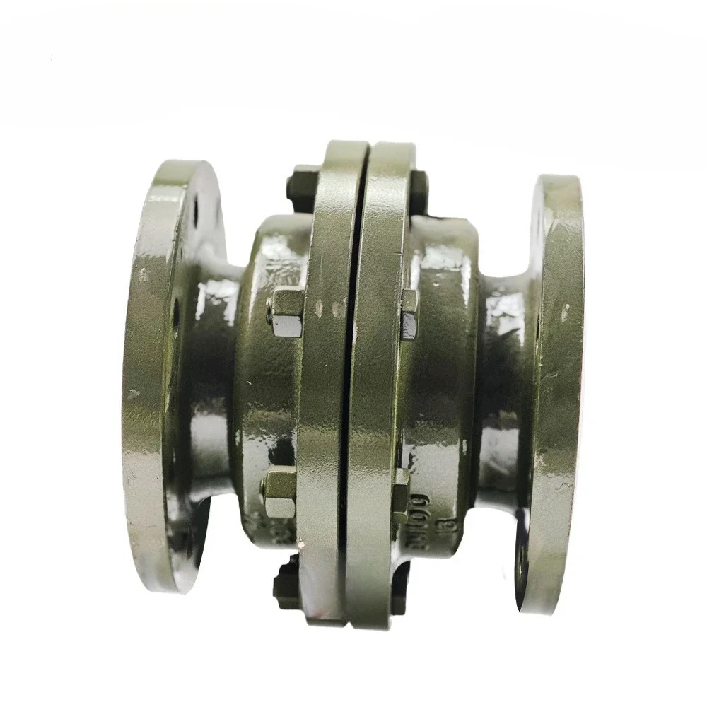 Cast steel lined  acid and alkali resistant corrosion resistant fluorine lined vertical check valve