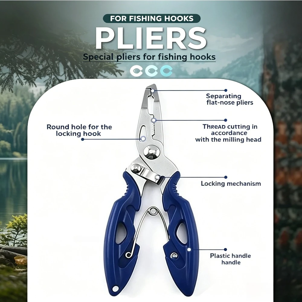 1/2pcs 낚시 그리퍼 및 플라이어 세트 다기능 낚시 - Fly Fishing Set 리뷰 및 가격