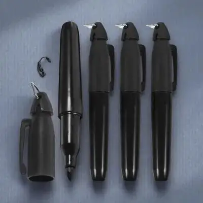 

4pcs Golf Ball Marker Pen Lightweight Portable Line Marking Tool For Golf Practice Reusable Plastic Alignment Supplies