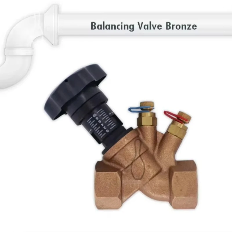 Water Pump Control Bronze Hydraulic Balancing Valve
