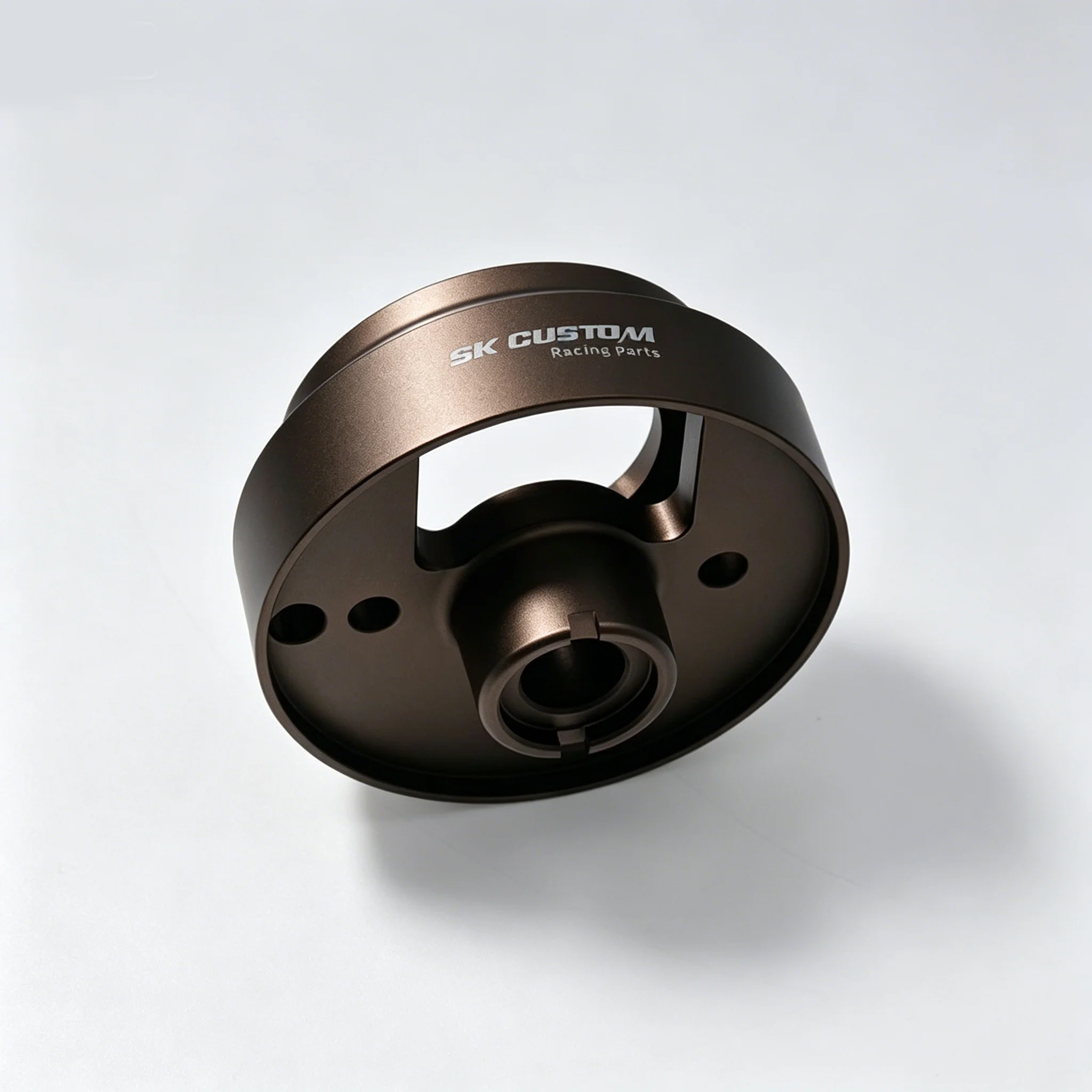 For Honda Civic CR-V Accord Fit Racing Steering Wheel Short Hub Adapter CNC Forged Aluminum Alloy Base Boss Hub Modifications