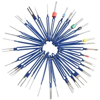 18/36Pcs Terminal Removal Tool Kit Depinning Tool Electrical Connector Pin Removal Car Optional Wire Terminal Removal Tools 2