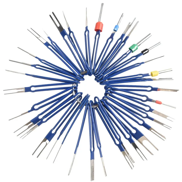 18/36Pcs Terminal Removal Tool Kit Depinning Tool Electrical Connector Pin Removal Car Optional Wire Terminal Removal Tools 2 18/36Pcs Terminal Removal Tool Kit Depinning Tool Electrical Connector Pin Removal Car Optional Wire Terminal Removal Tools 2
