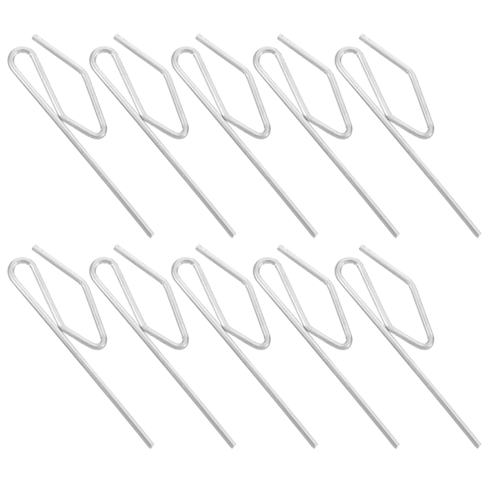 

50Pcs Metal Shower Curtain Hooks Heavy Duty Clips for Bathroom and Automotive Window Curtains Curtain Track Gliders