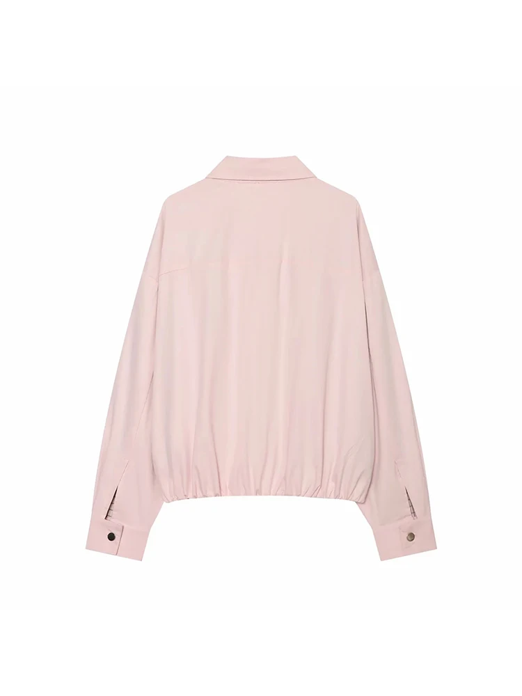 Women Fall Clothes For Women Napoleon Jacket Coat Double Row Buttons Cinched Short   Retro Metal  Lady Outerwear