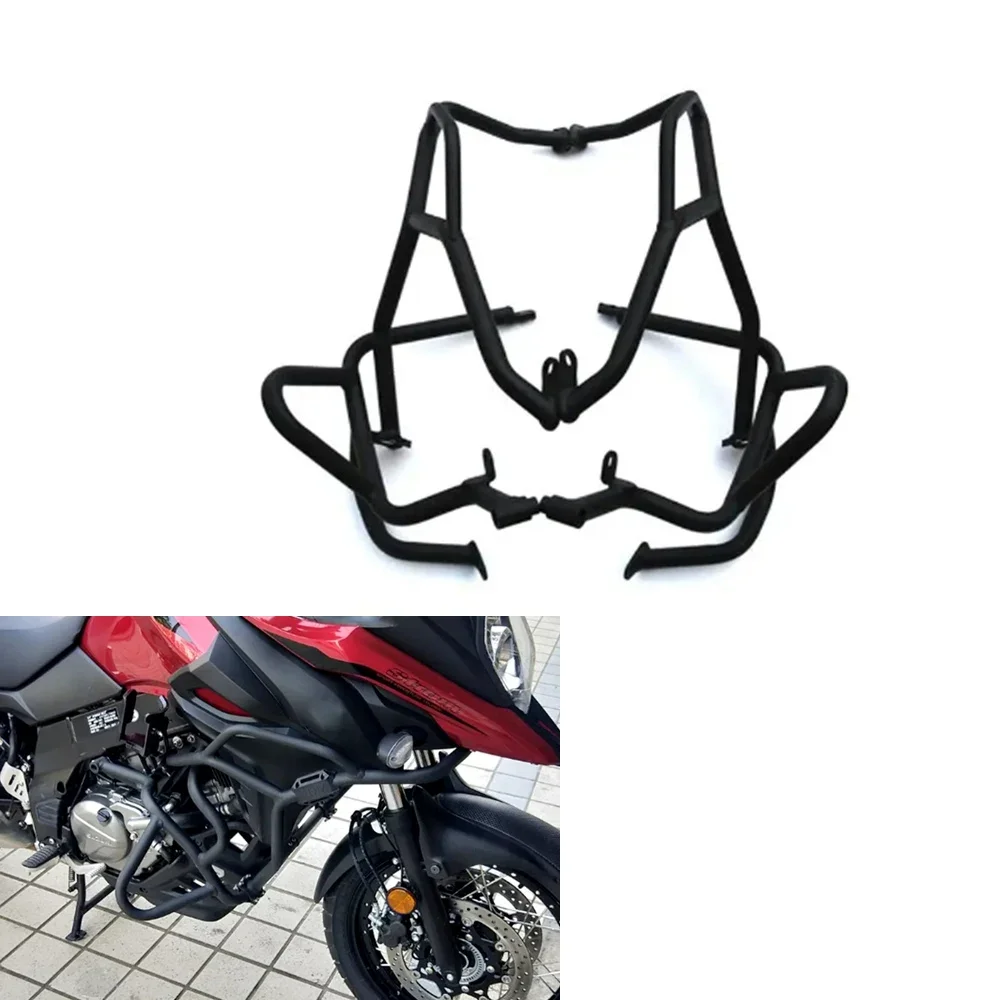 Motorcycle Frame Protection Guard Engine Crash Bar Protector for SUZUKI Vstrom DL650 V-Strom 2019-2023 bumper dl 650