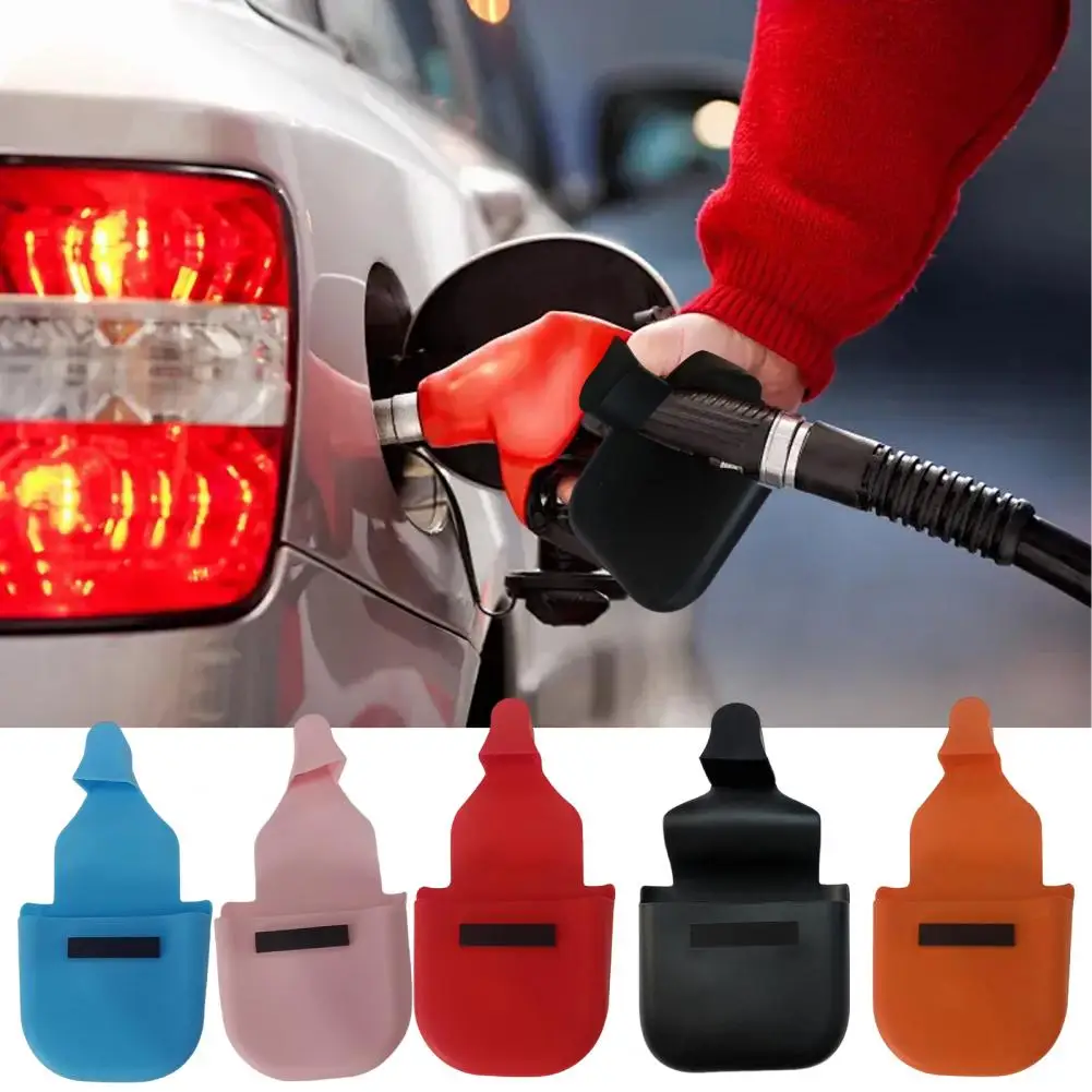 9cm Silicone Hand Glove Non-Slip Magnetic Fueling Glove Universal Fueling Glove Apply To Fuel Grip Gas Pump Clean Washable Tools