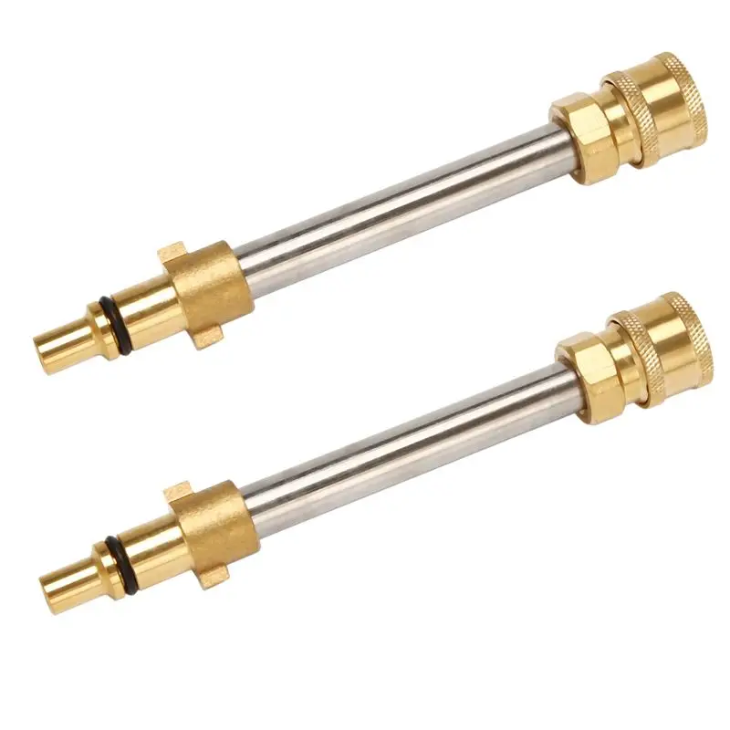 ABKJ-2X Pressure Washergun Adapter With 1/4Inch Female Quick Connect Fitting, Fit Most Brands (Black And Decker)