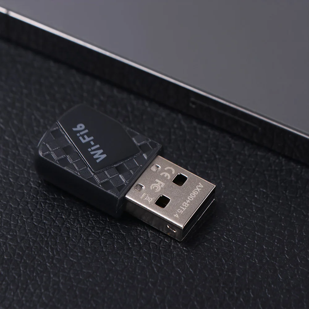 

WiFi 6 Bluetooth 5.4 Adapter 900Mbps Dual Band USB Network Card Driver Free 2in1 Dongle Wireless WiFi Receiver Home Office