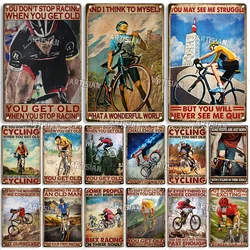 Artisian Bicycle Metal Sign Bike Sport Tin Plaque Cycling Decorative Poster Wall Decor Garage Bar Pub Club Hotel Cafe Kitchen