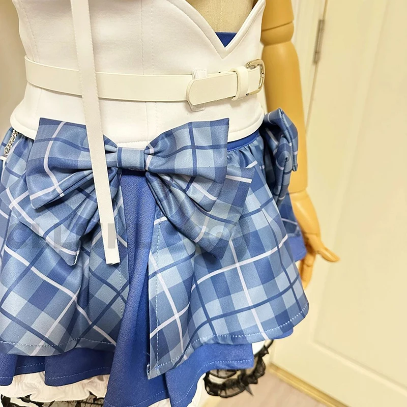 Anime T.T. STAR Idol Team Leader Nikke Mint Cosplay Costume Sexy Cute Uniform Prop Set Halloween Party Outfit view 4